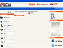 Tablet Screenshot of 2ndchancesales.info